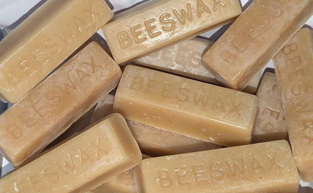 Handmade Beeswax Bars (Approx 33 g)